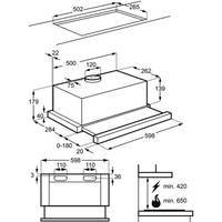 Витяжка телескопічна ELECTROLUX LFP316S