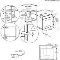Духова шафа електрична ELECTROLUX OEE5H71Z