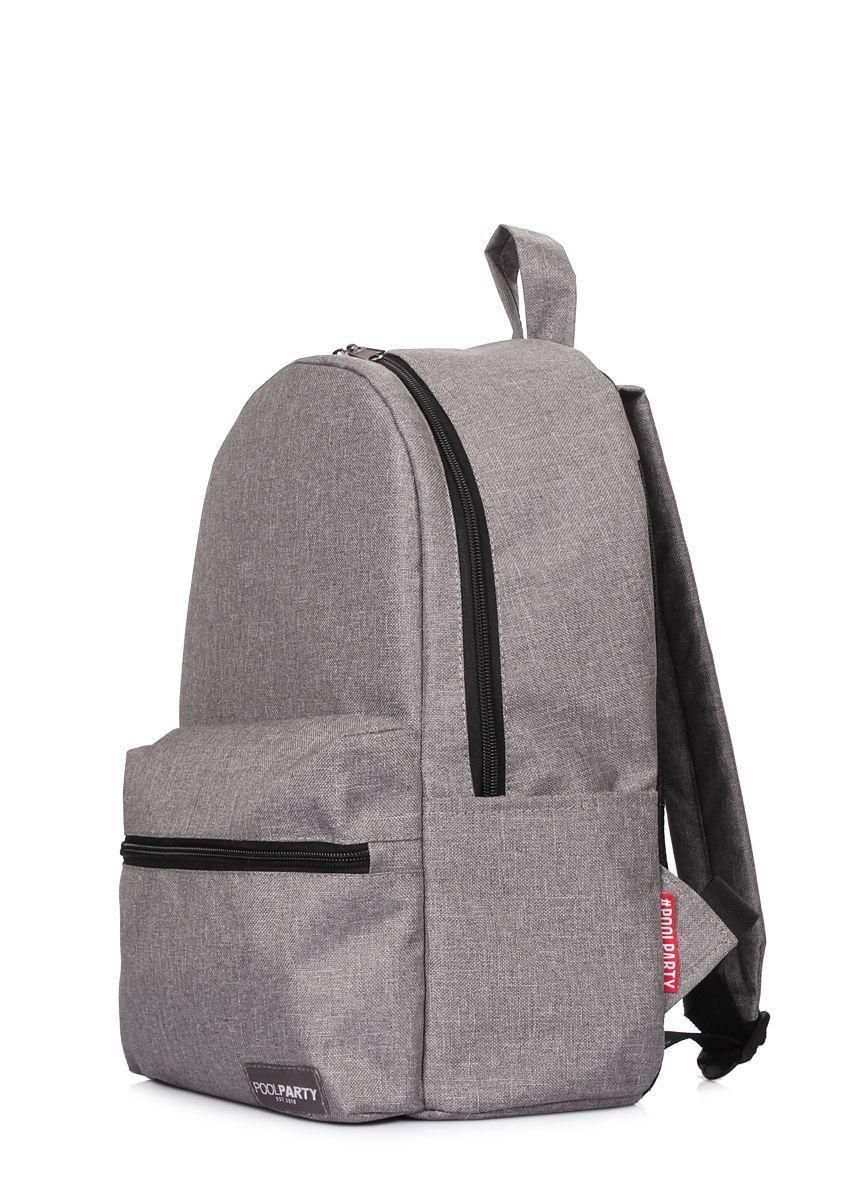 Міський рюкзак POOLPARTY Hike сірий