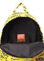 Міський рюкзак POOLPARTY з принтом CAUTION