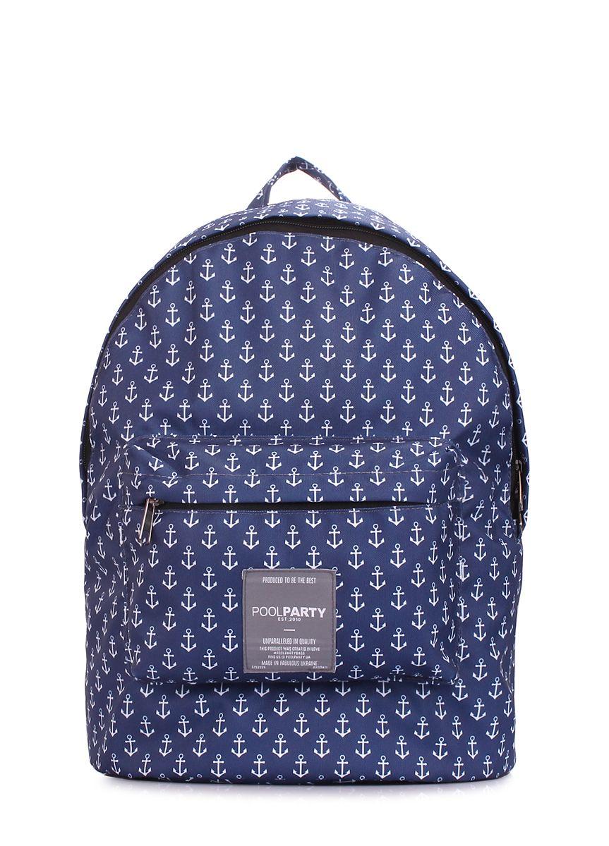 Міський рюкзак POOLPARTY з якорями