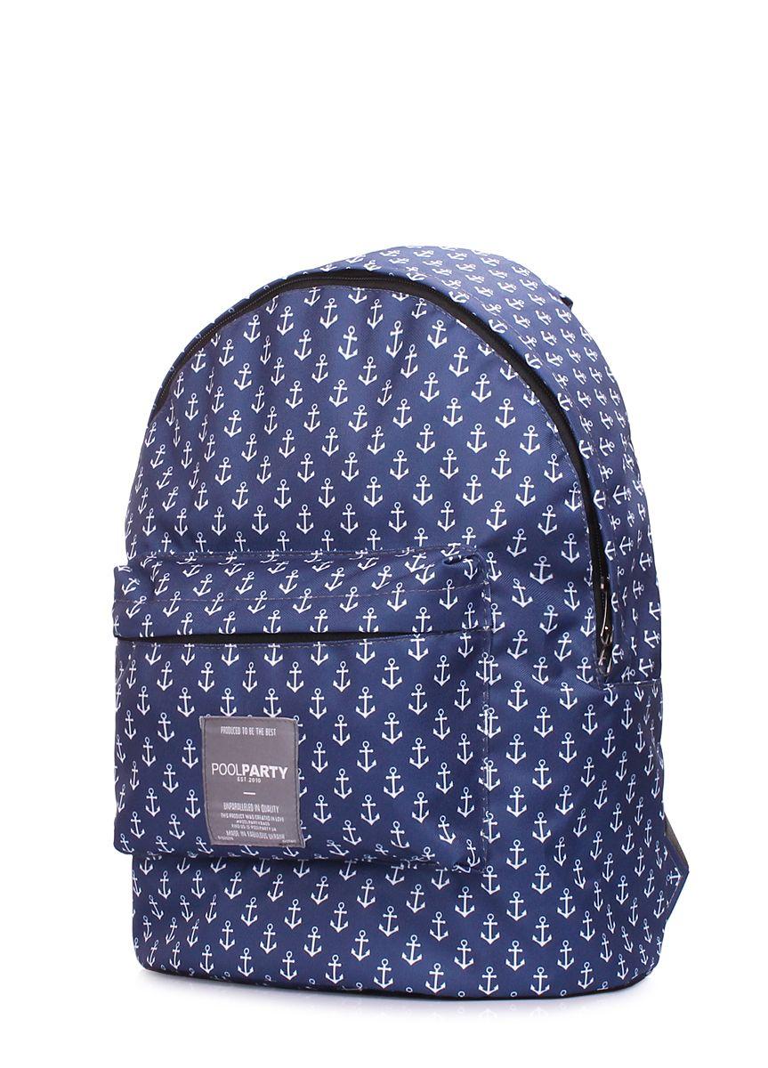 Міський рюкзак POOLPARTY з якорями