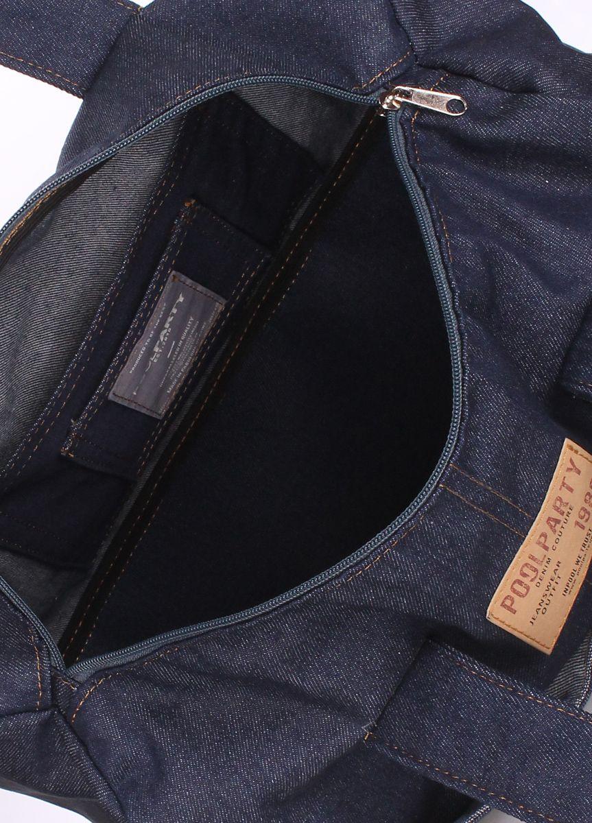 Джинсова жіноча сумка POOLPARTY Sidewalk
