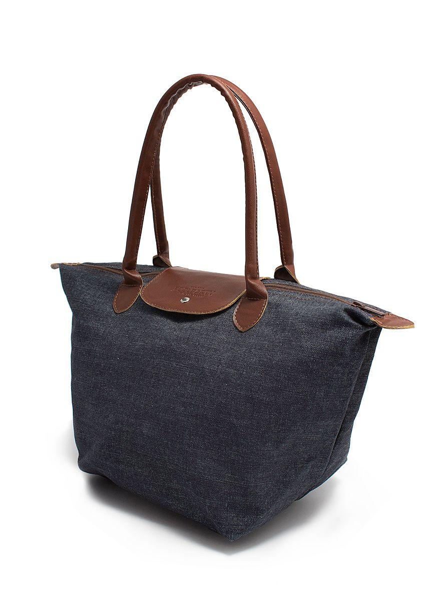 Джинсова сумка POOLPARTY з клапаном