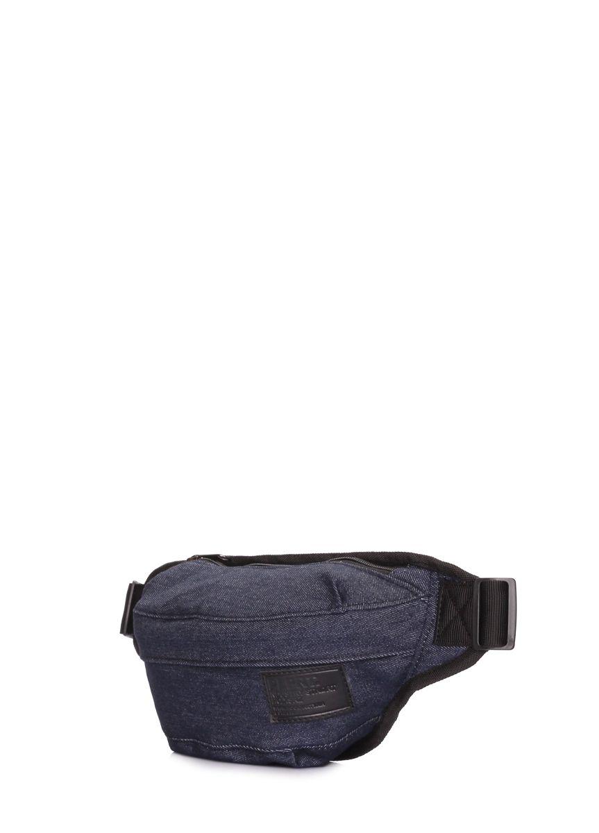 Джинсова сумка-бананка POOLPARTY Bumbag