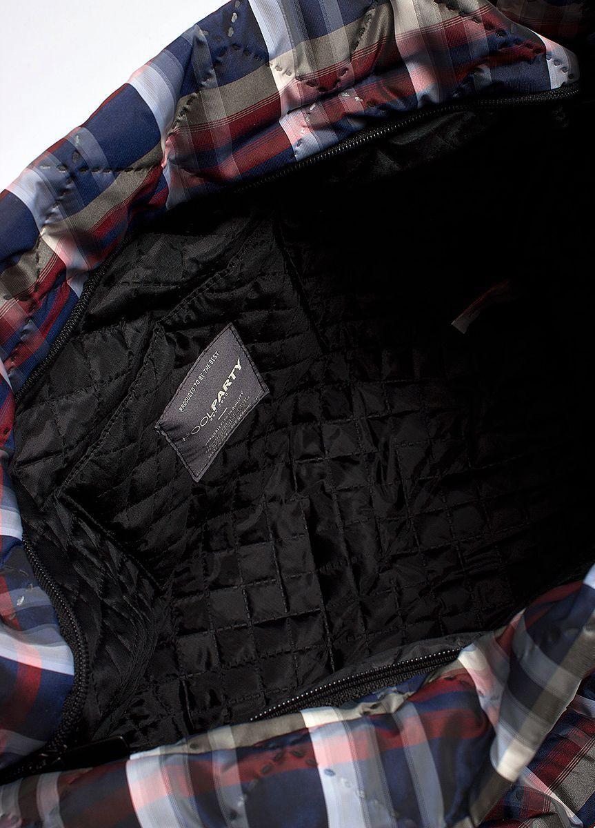 Дута сумка POOLPARTY в клітину