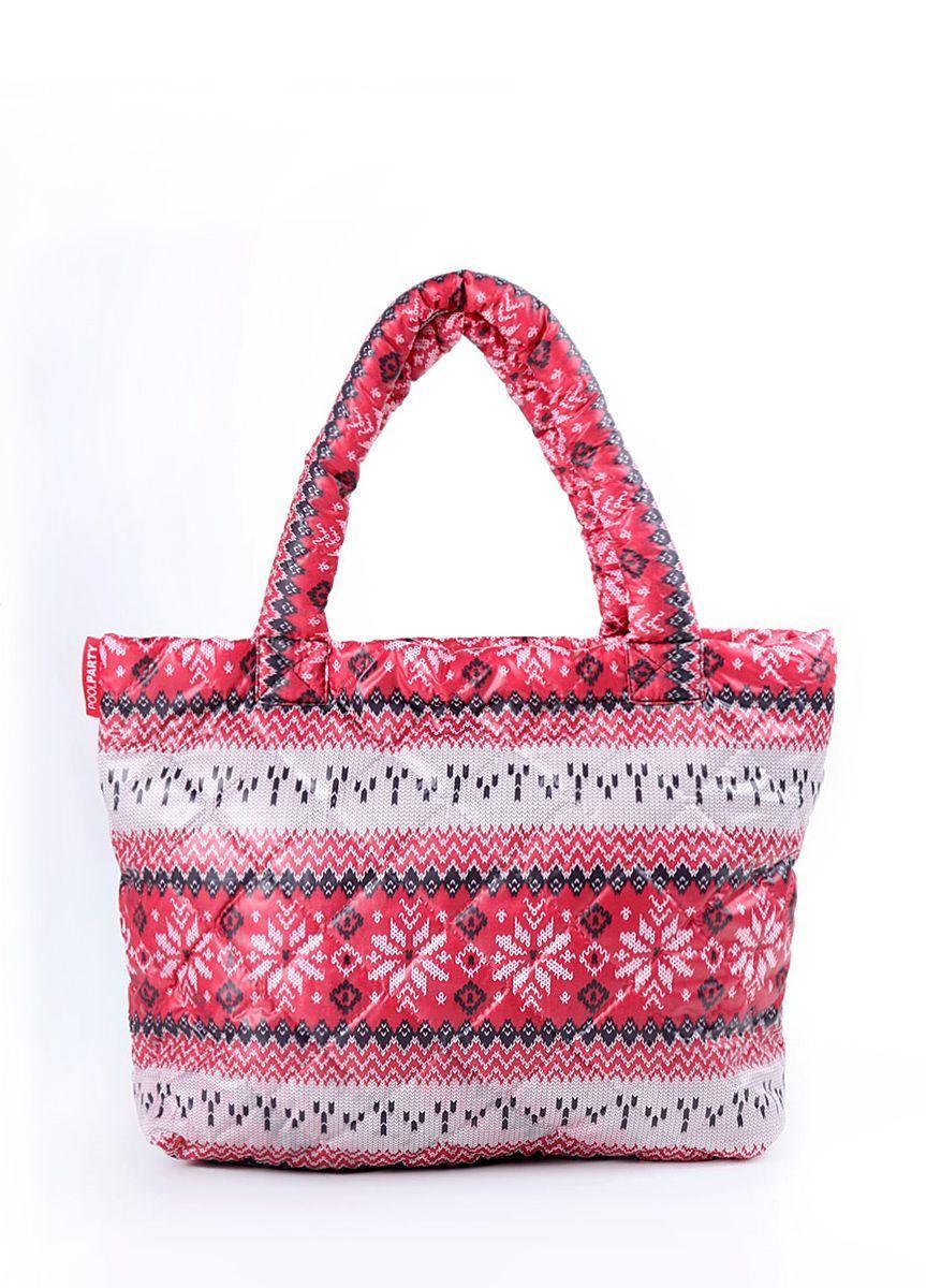 Дута сумка POOLPARTY з північним орнаментом