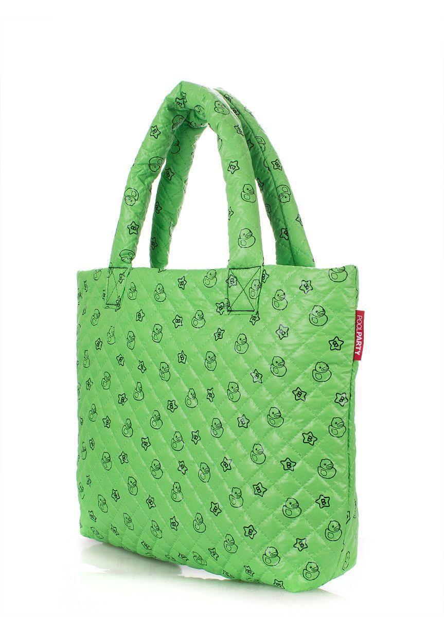 Дута сумка POOLPARTY з каченятами
