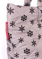 Дута сумка POOLPARTY зі сніжинками