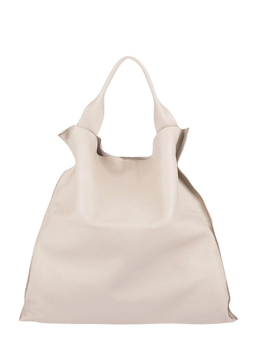 Жіноча шкіряна сумка POOLPARTY Bohemia бежева