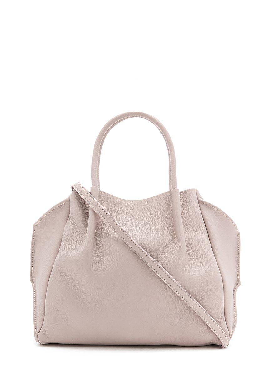 Жіноча шкіряна сумка POOLPARTY Soho Remix бежева