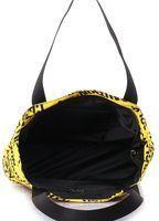 Жіноча текстильна сумка POOLPARTY Select з принтом CAUTION