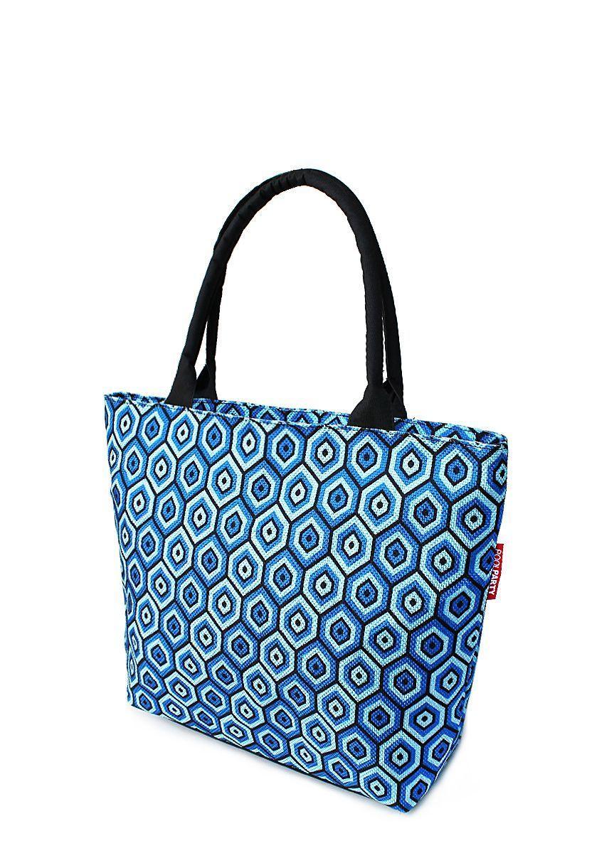 Жіноча текстильна сумка POOLPARTY синя