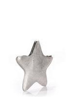 Шкіряна косметичка-клатч POOLPARTY STAR срібна