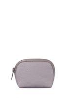 Шкіряний гаманець для монет POOLPARTY сірий