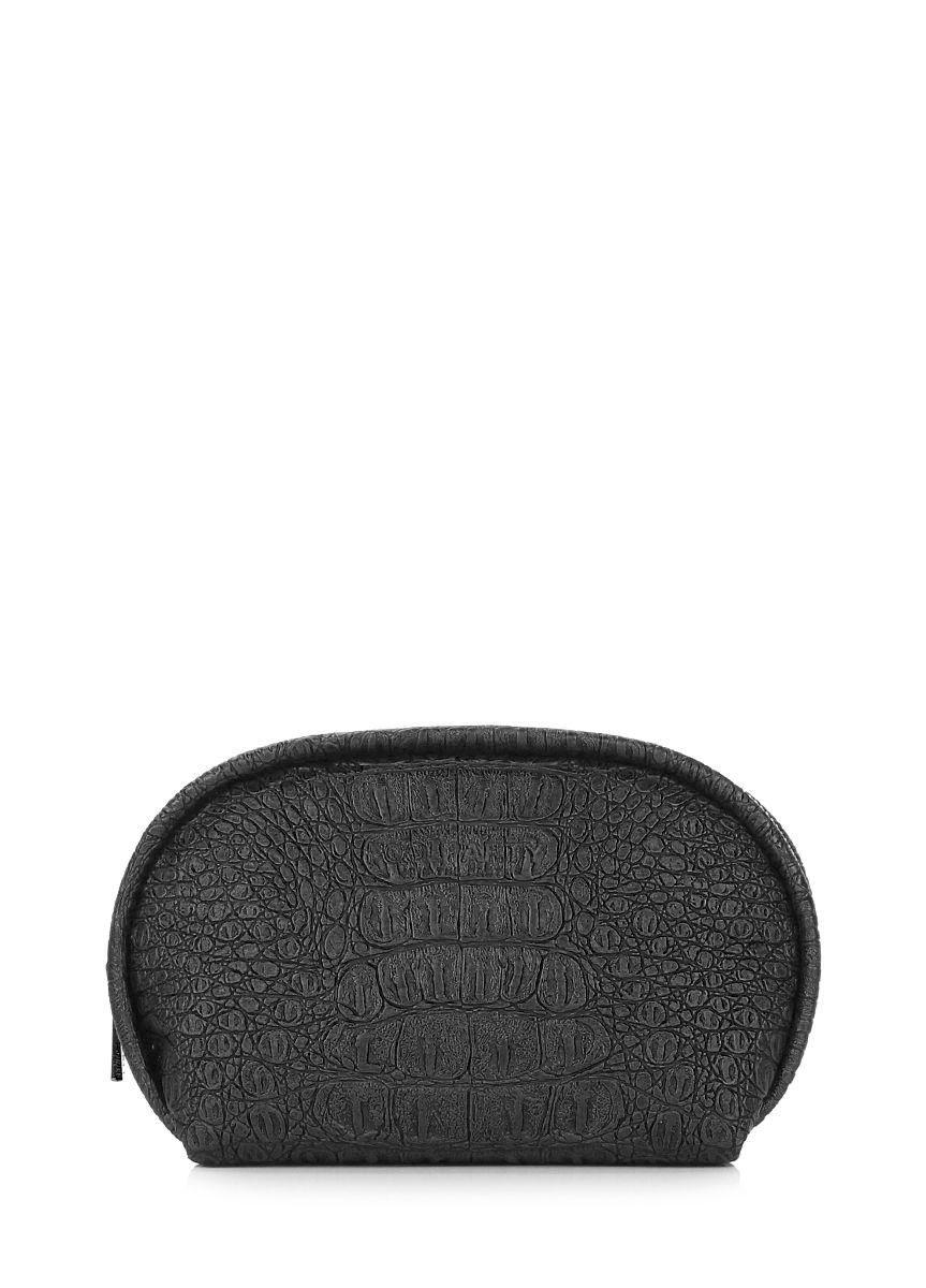 Косметичка зі штучної шкіри POOLPARTY Cupcake чорна