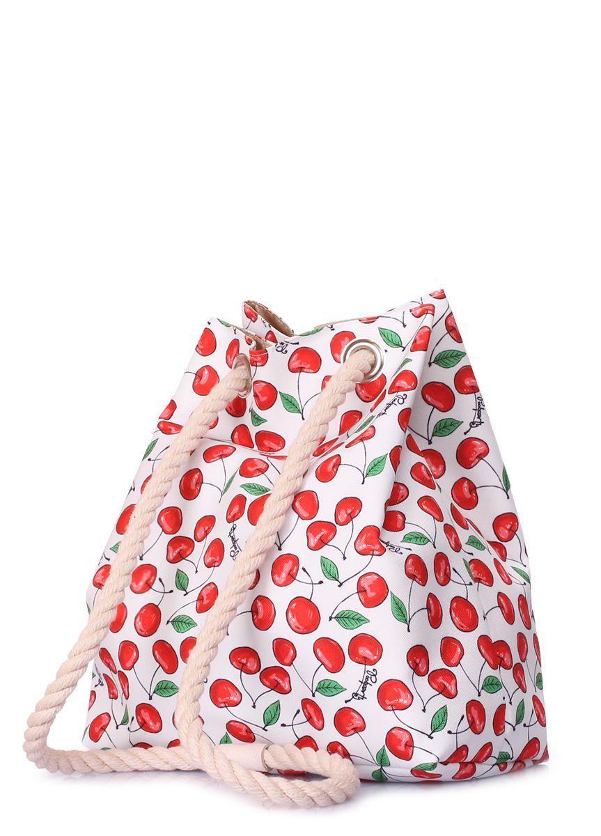 Літній рюкзак POOLPARTY Pack з черешнями