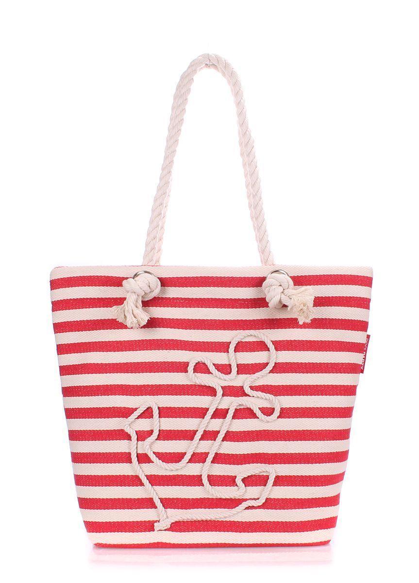 Літня бавовняна сумка POOLPARTY Anchor з якорем