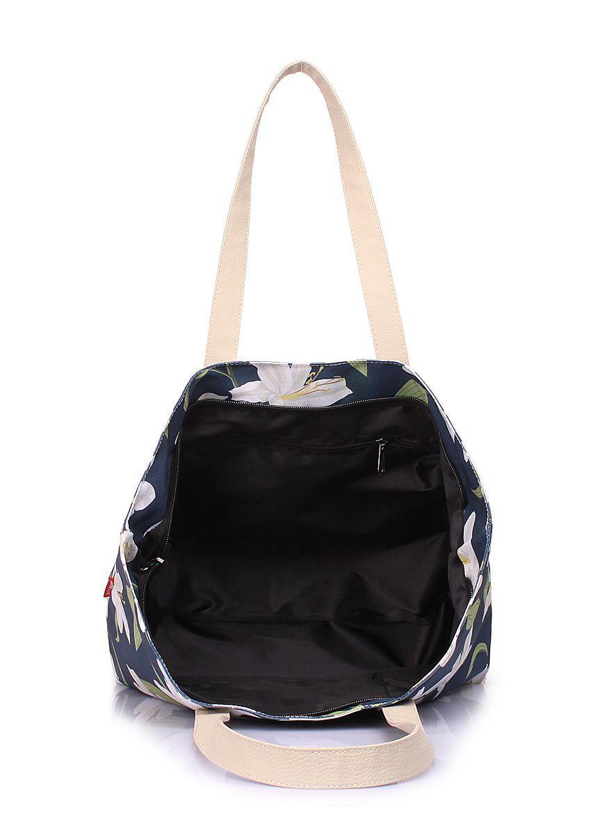 Літня сумка POOLPARTY Flora з ліліями