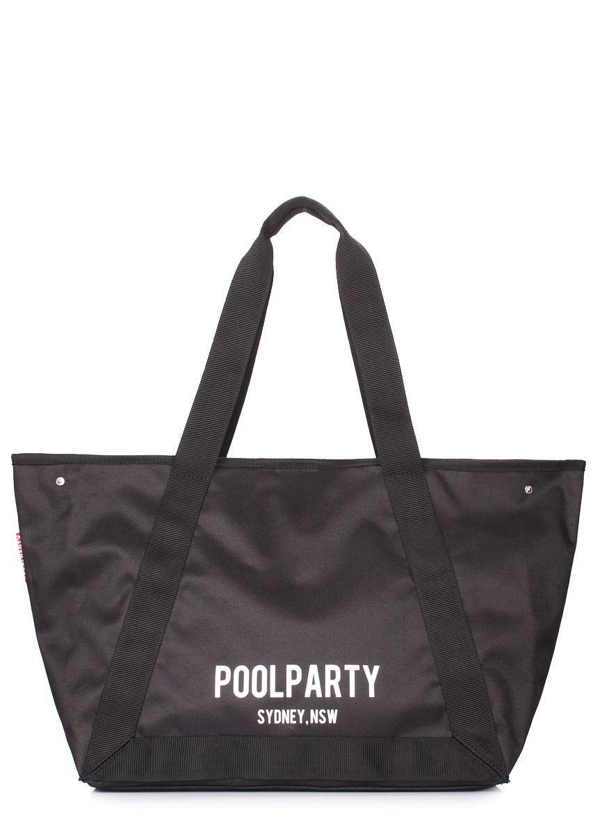 Літня сумка POOLPARTY Laguna чорна