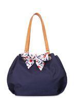 Літня сумка з бантом POOLPARTY Serena синя