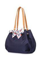 Літня сумка з бантом POOLPARTY Serena синя