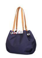 Літня сумка з бантом POOLPARTY Serena синя