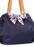 Літня сумка з бантом POOLPARTY Serena синя