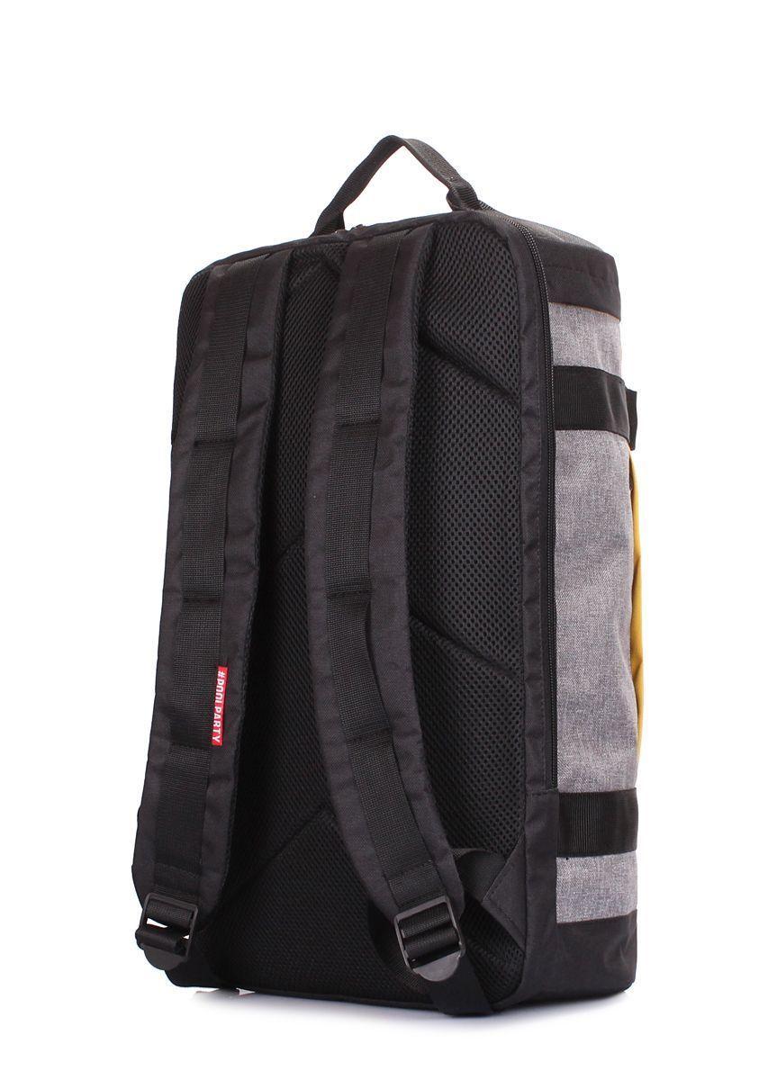 Молодіжний рюкзак POOLPARTY Tracker з принтом Жовтий