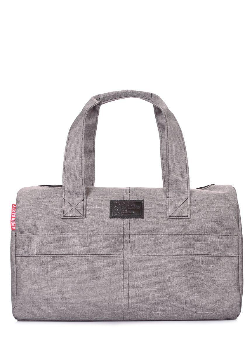 Повсякденна текстильна сумка POOLPARTY Sidewalk сіра