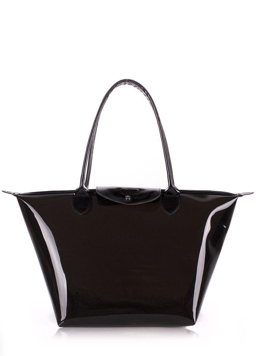 Прозора жіноча сумка POOLPARTY Kelly чорна