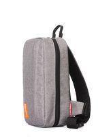Рюкзак - слінгпек POOLPARTY Jet сірий