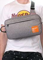 Рюкзак - слінгпек POOLPARTY Jet сірий