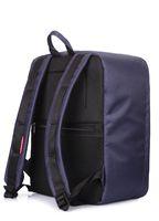 Рюкзак для ручної поклажі POOLPARTY Airport 40x30x20см Wizz Air / МАУ синій