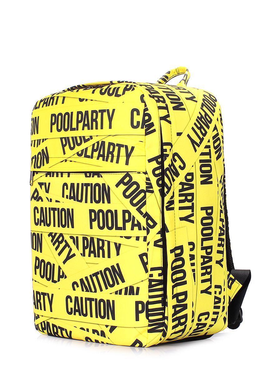 Рюкзак для ручної поклажі POOLPARTY Hub 40x25x20см Ryanair / Wizz Air / МАУ