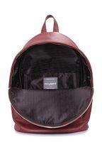 Рюкзак шкіряний POOLPARTY бордовий