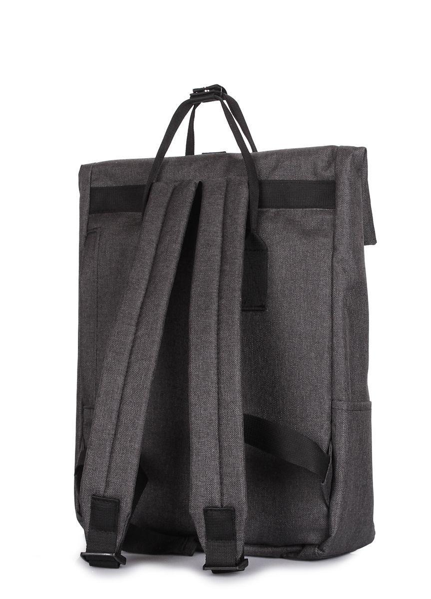 Рюкзак-роллтоп POOLPARTY Explorer темно-сірий