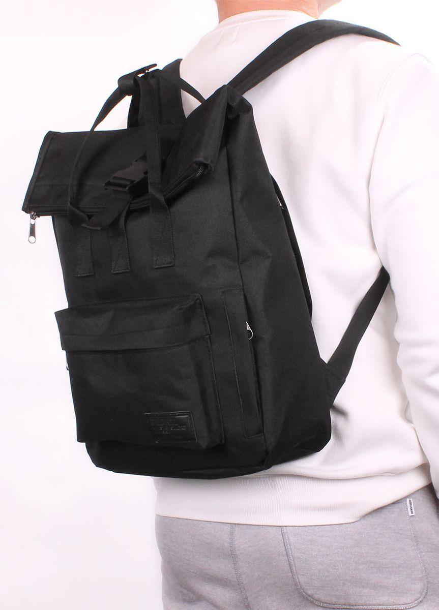 Рюкзак-роллтоп POOLPARTY Explorer чорний