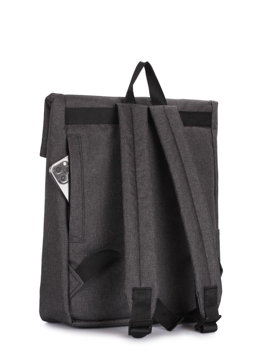 Рюкзак-роллтоп POOLPARTY Finder темно-сірий