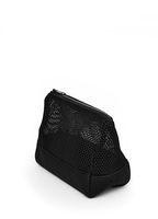 Сітчаста косметичка-клатч POOLPARTY Mesh чорна