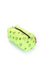 Стьобана косметичка з каченятами POOLPARTY салатова