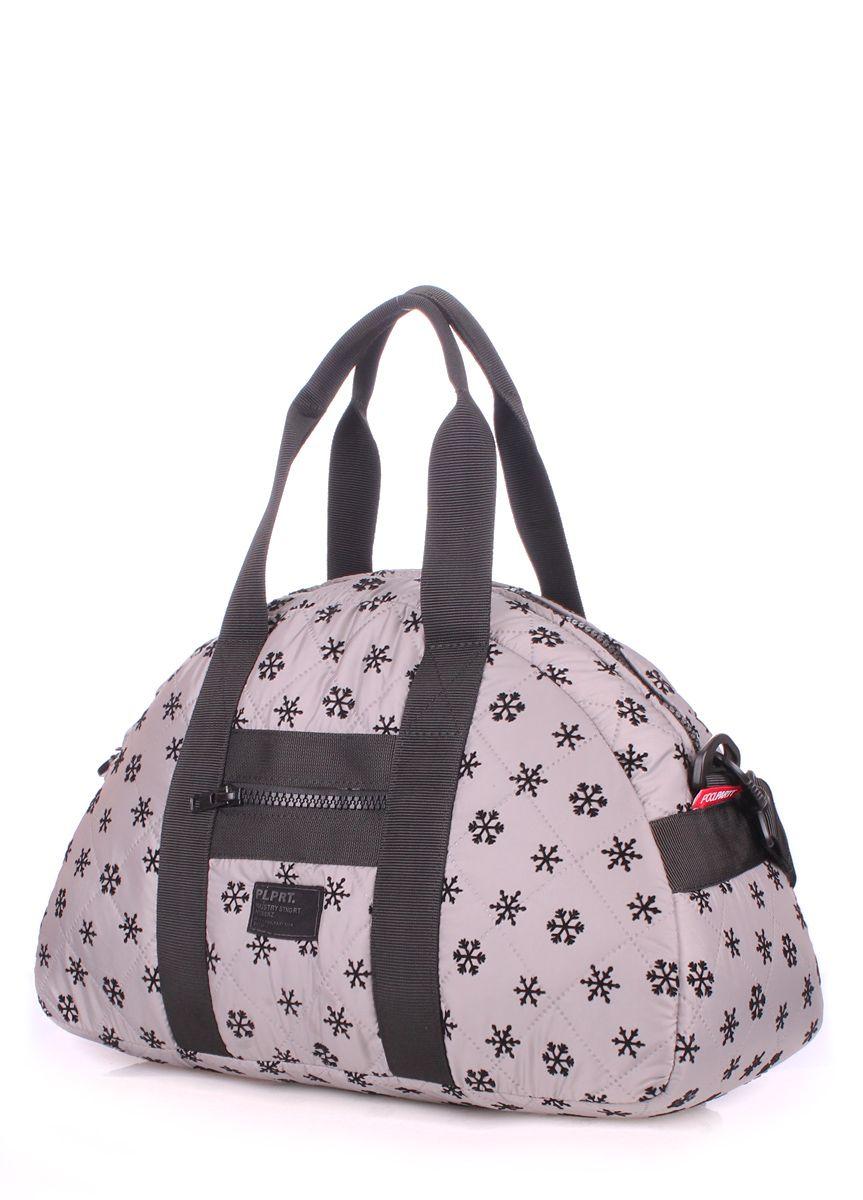 Стьобана сумка POOLPARTY Alaska сіра