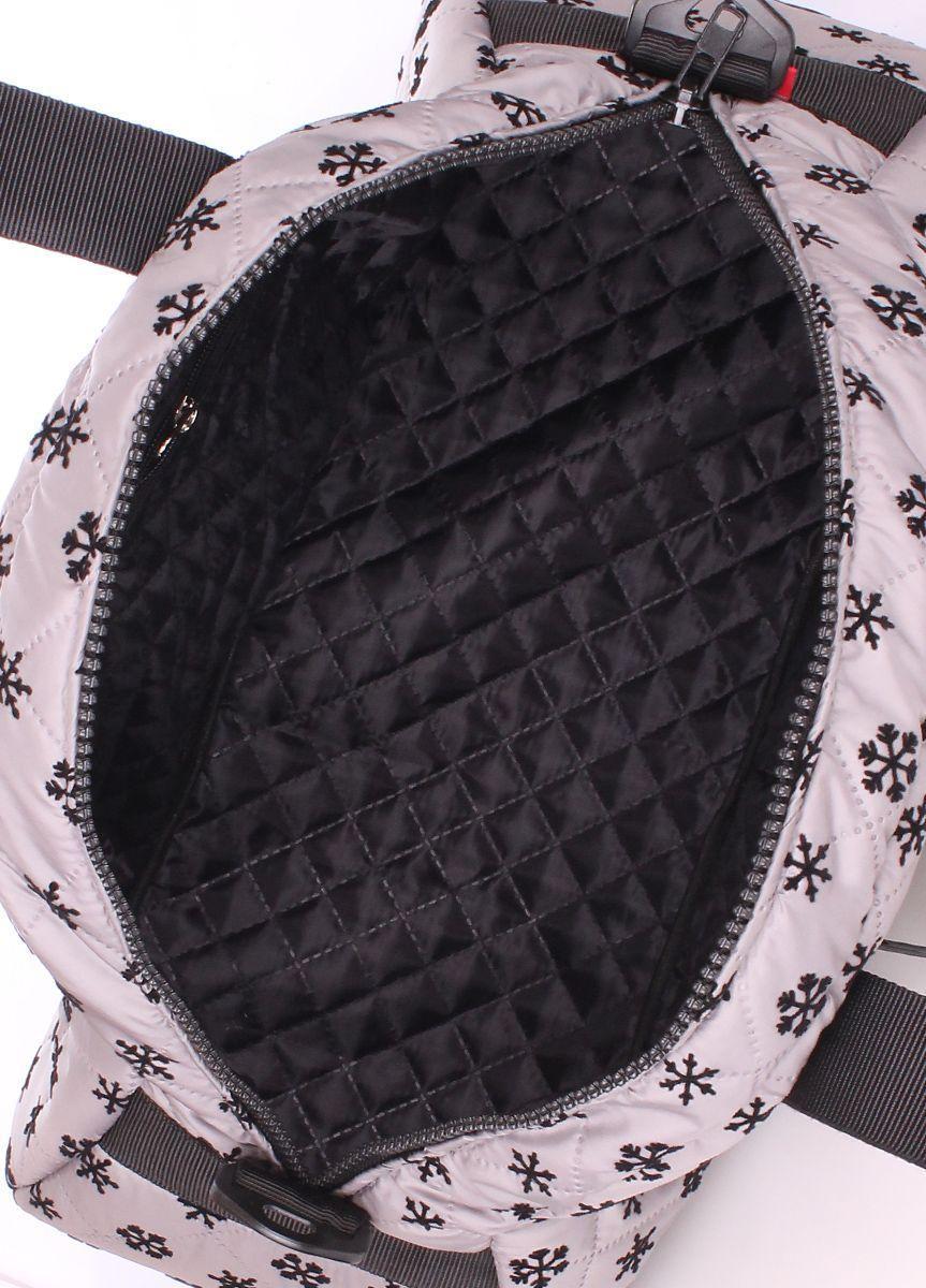 Стьобана сумка POOLPARTY Alaska сіра