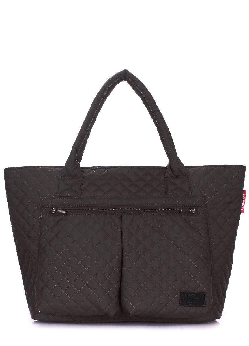 Стьобана сумка POOLPARTY Future чорна