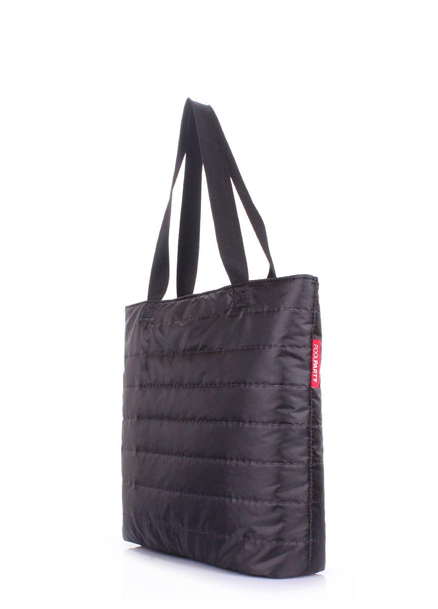 Стьобана сумка POOLPARTY чорна