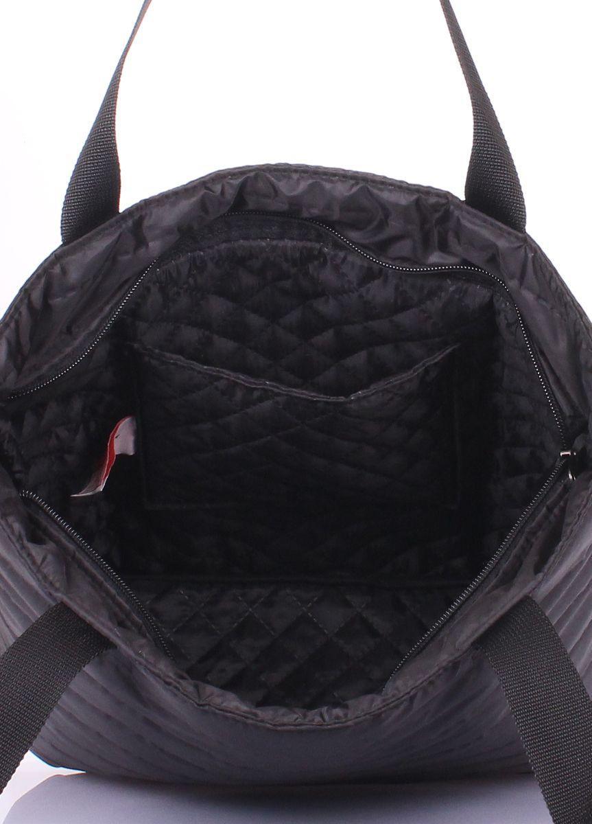 Стьобана сумка POOLPARTY чорна