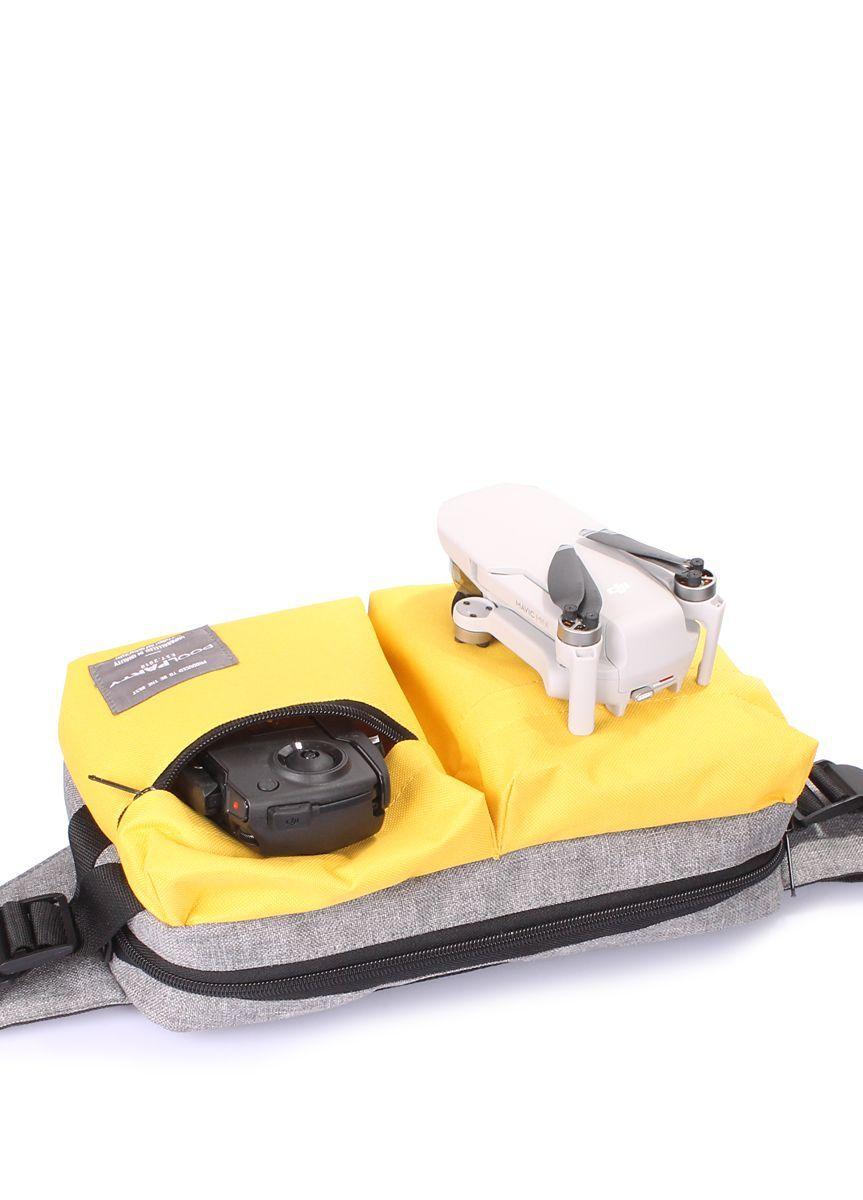 Сумка на пояс POOLPARTY Bumper жовта