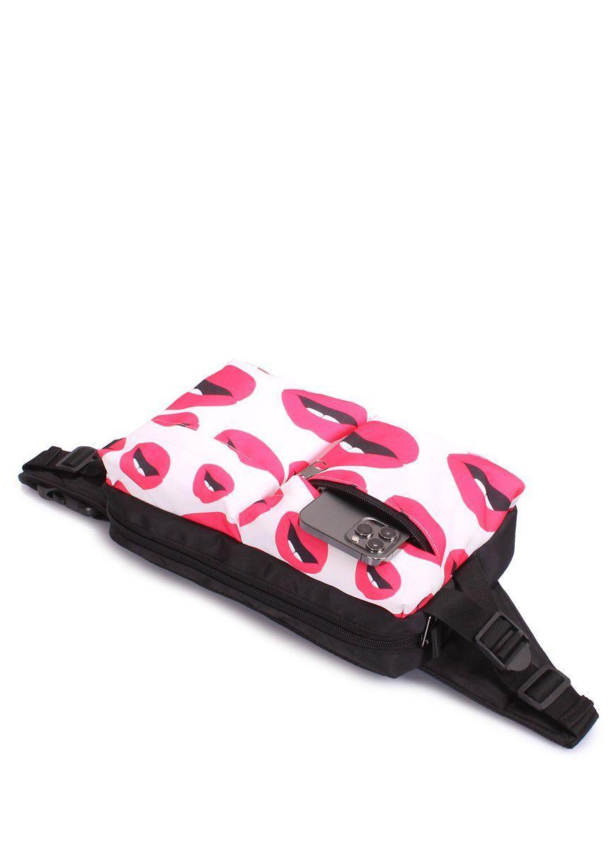 Сумка на пояс POOLPARTY Bumper з губами