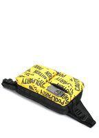 Сумка на пояс POOLPARTY Bumper з принтом CAUTION