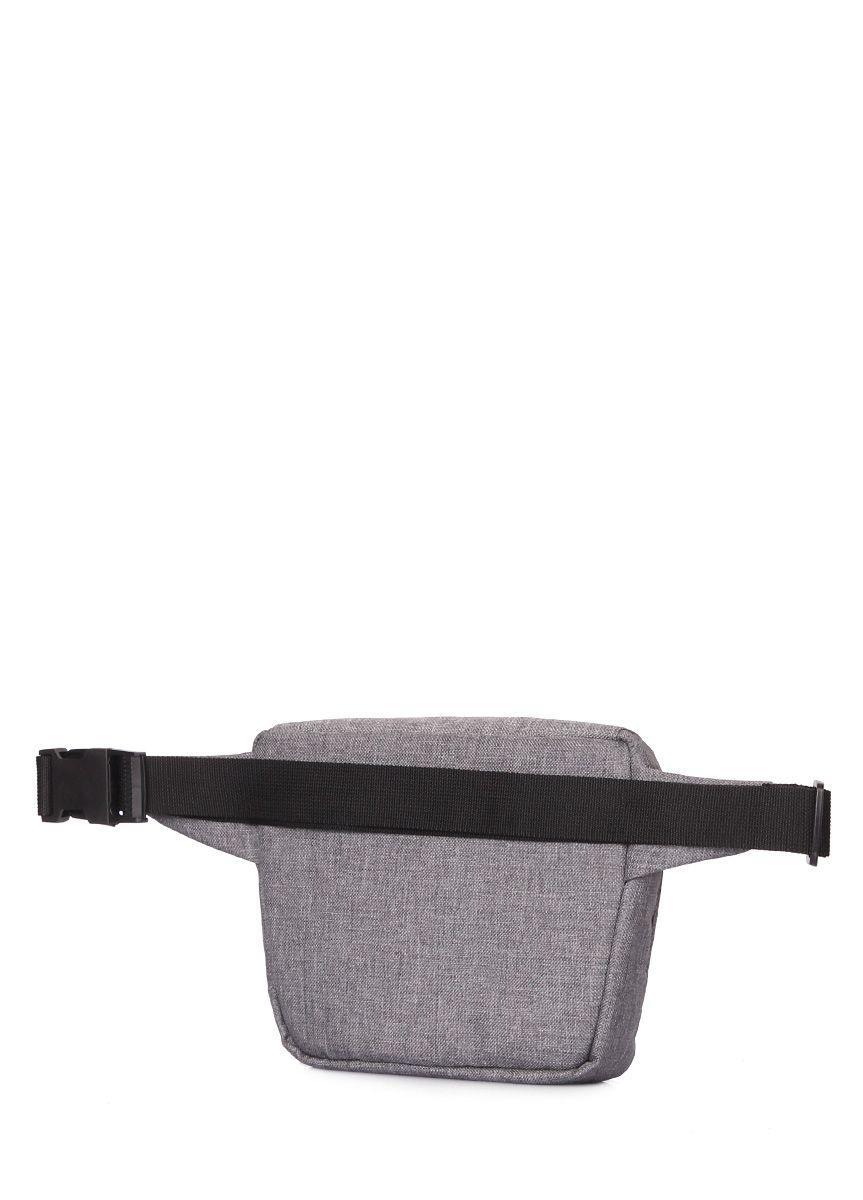 Сумка на пояс POOLPARTY Fanny сіра